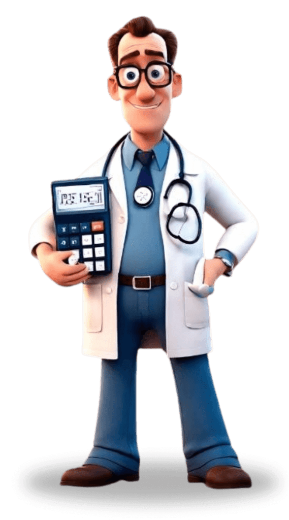mascote dr.contador-contabilidade para médicos